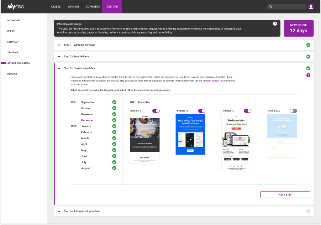 Culture - Attack simulation
