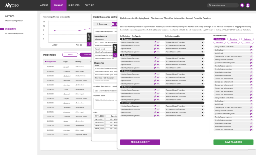 Incidents - Update playbooks